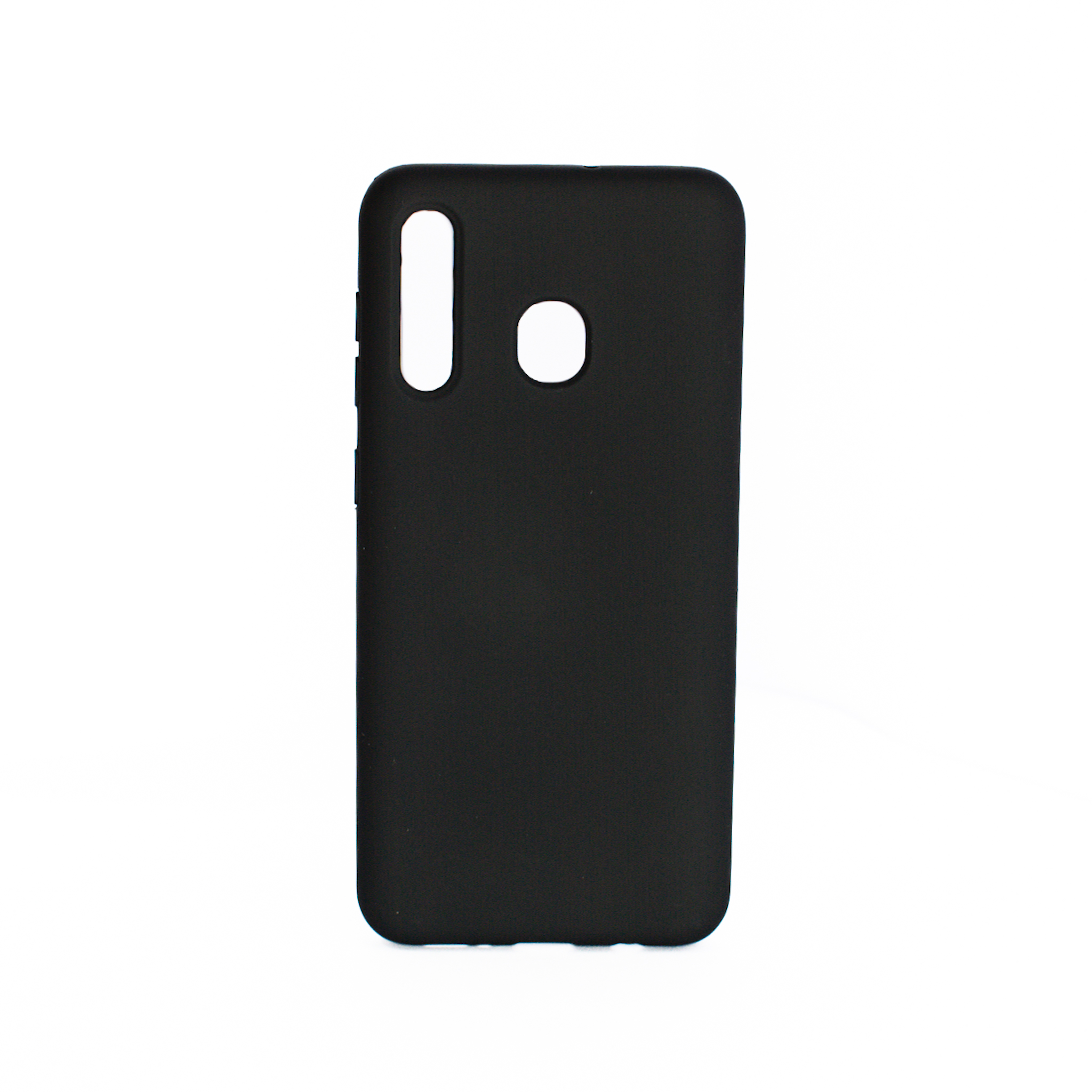 Protectores para celular  para Samsung  A30 Funda de silicona con felpa Negro
